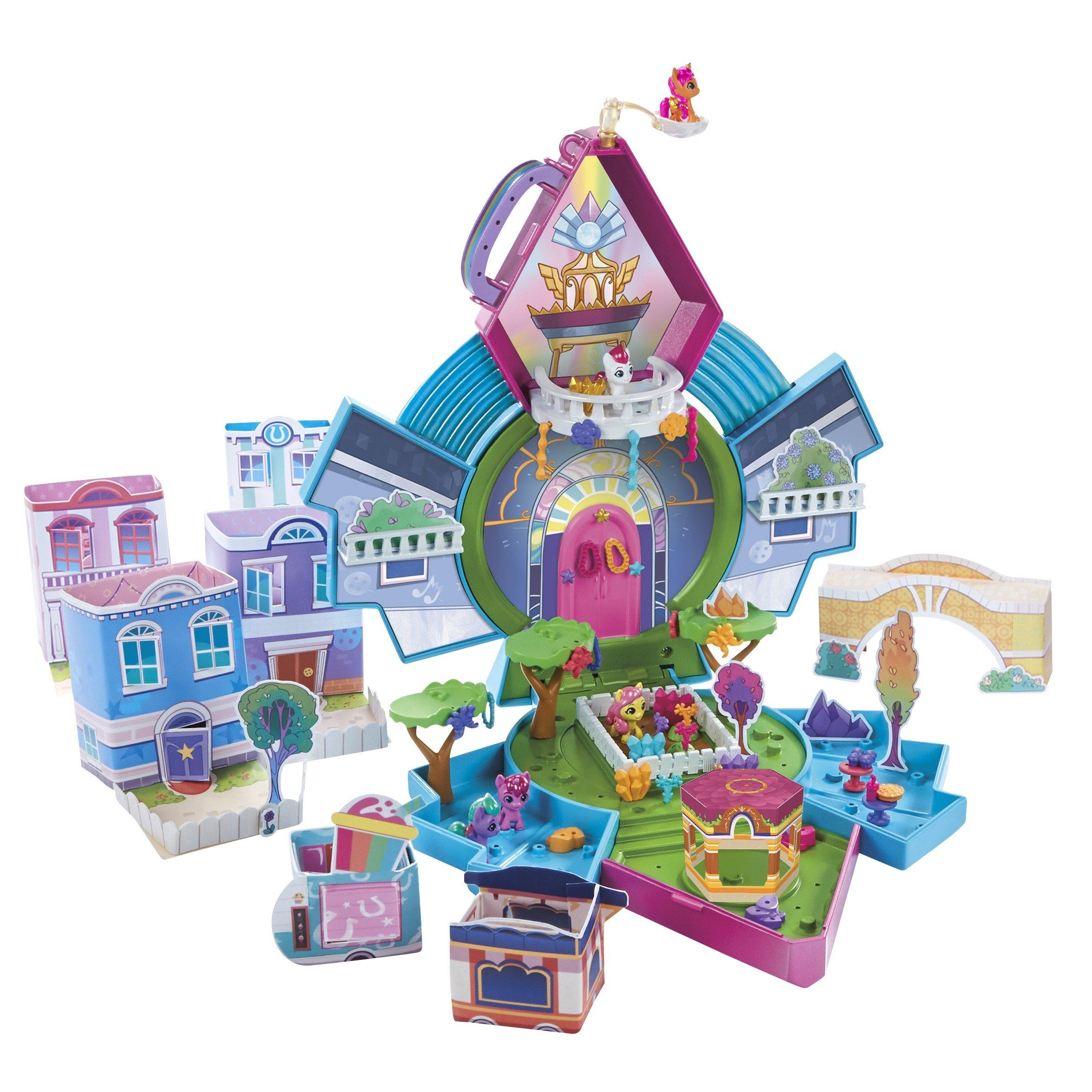 MY LITTLE PONY „Mini World Magic“ rinkinys „Krištolo namelis“ aprašymas - Prekės nuotrauka