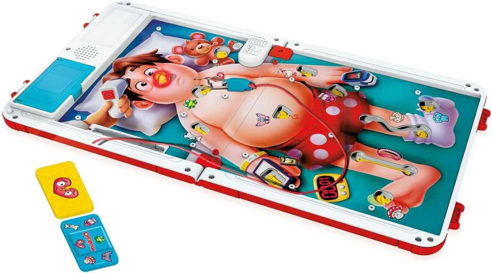 HASBRO GAMING OPERATION stalo žaidimas (suomių ir švedų kalbomis)
