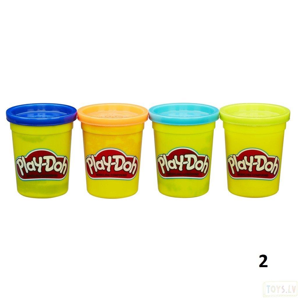 PLAY-DOH Plastilino rinkinys, 4 vnt.