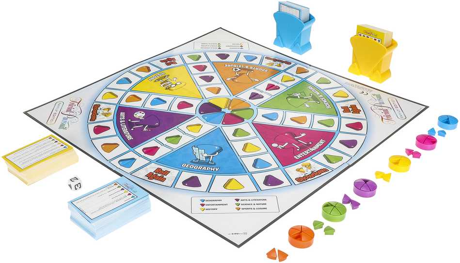 HASBRO GAMING Šeimos žaidimas „Trivial Pursuit“, EN