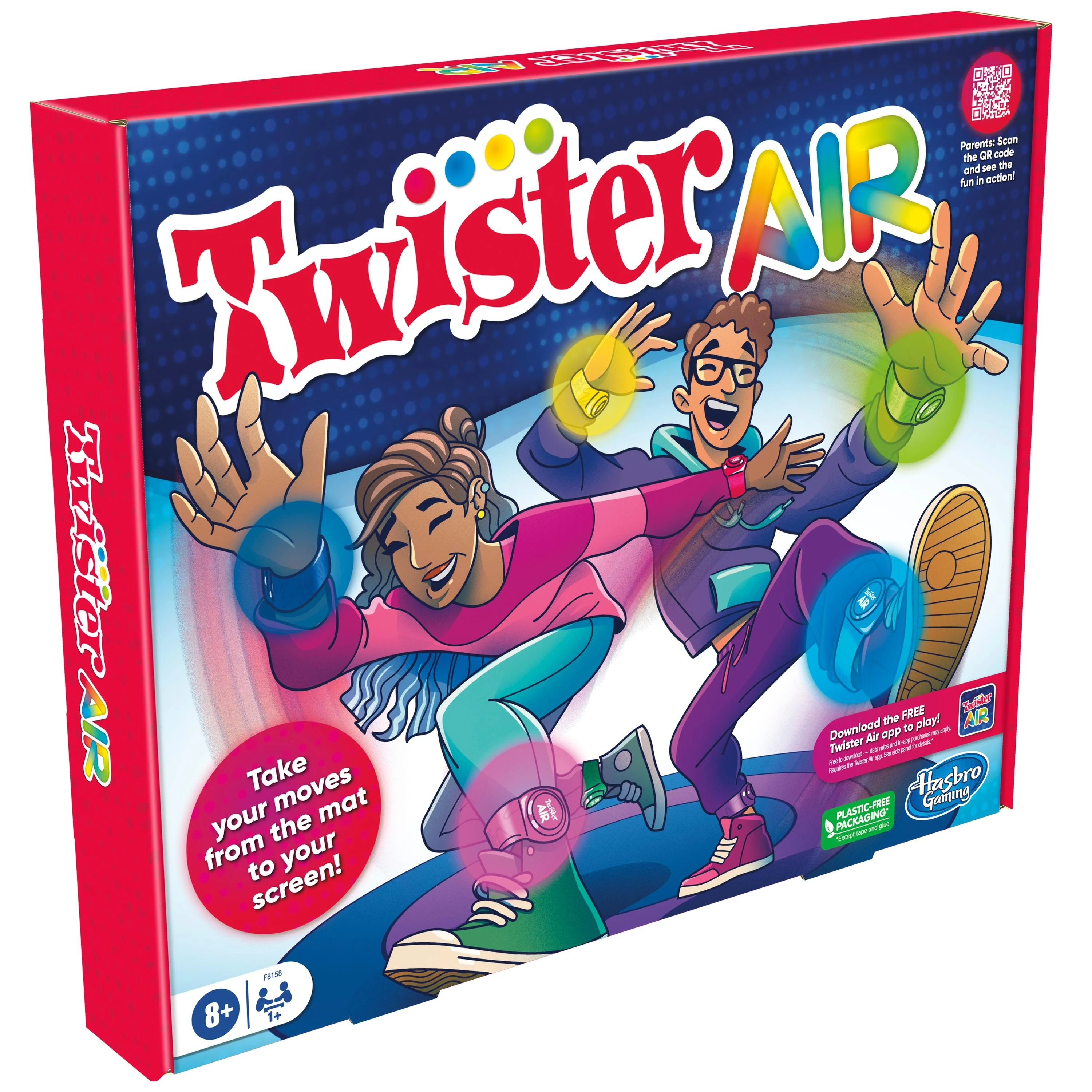 NAUJIENA 2023! Hasbro Vakarėlių žaidimas „Twister Air“ aprašymas - Prekės nuotrauka