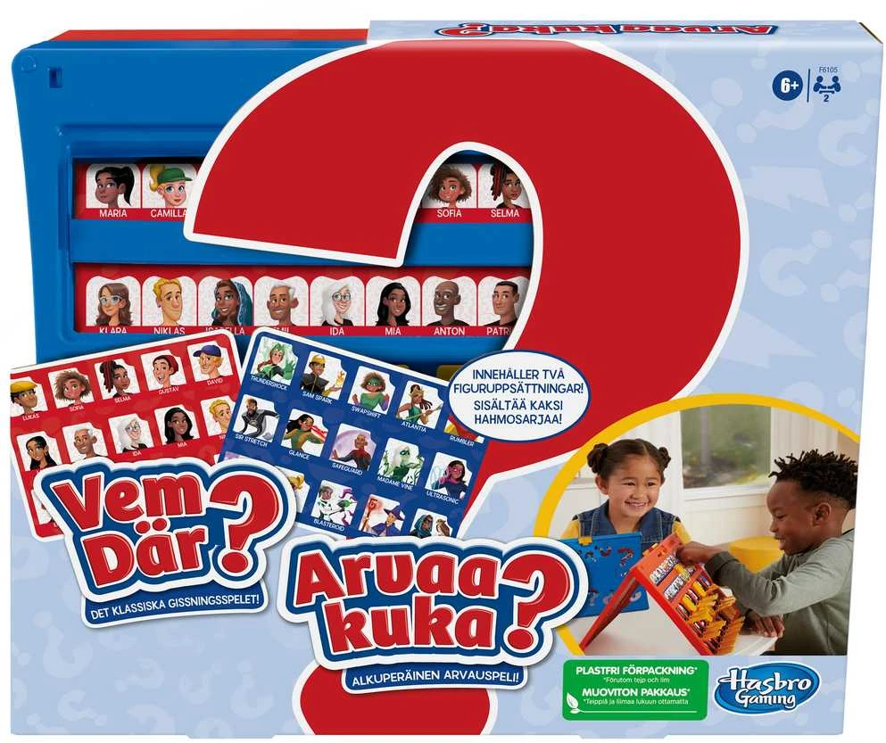 HASBRO GAMING Žaidimas „Atspėk, kas?“, suomių/švedų k.