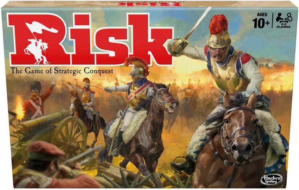 HASBRO GAMING Žaidimas „Rizika“, EN