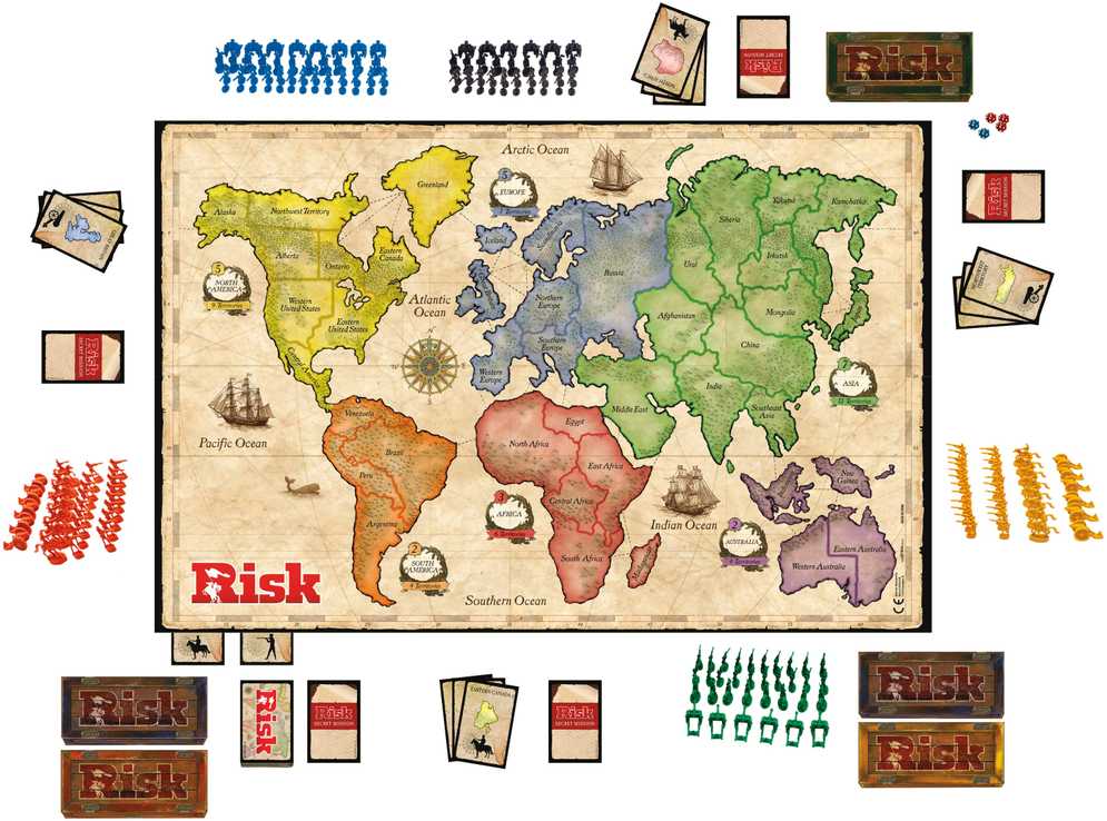HASBRO GAMING Žaidimas „Rizika“, EN