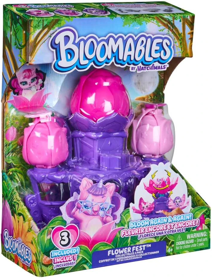 Hatchimals Rinkinys „Gėlių fiesta“, 3 vnt.