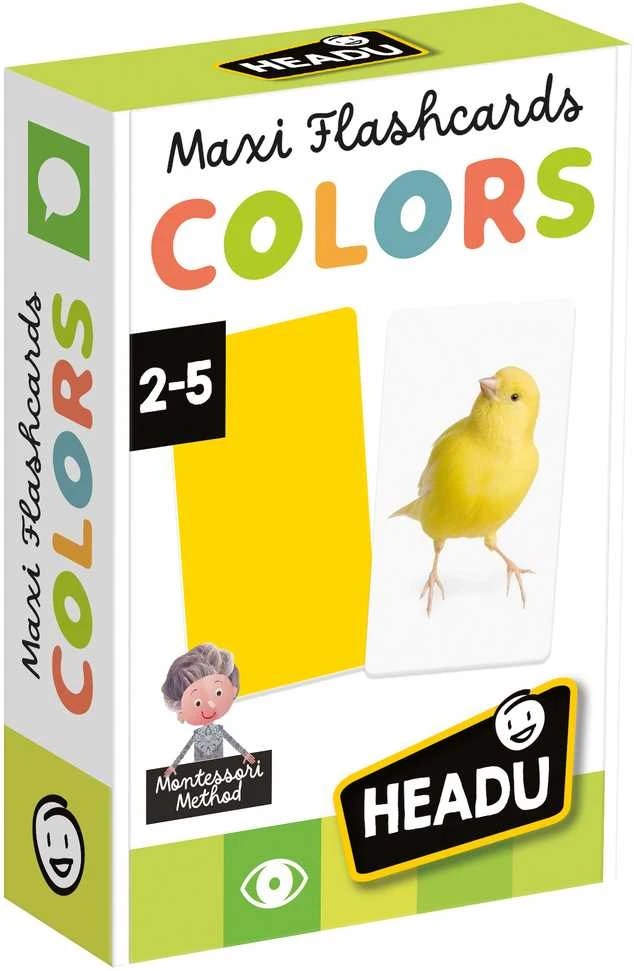 HEADU „Montessori“ kortelių žaidimas „Spalvos“
