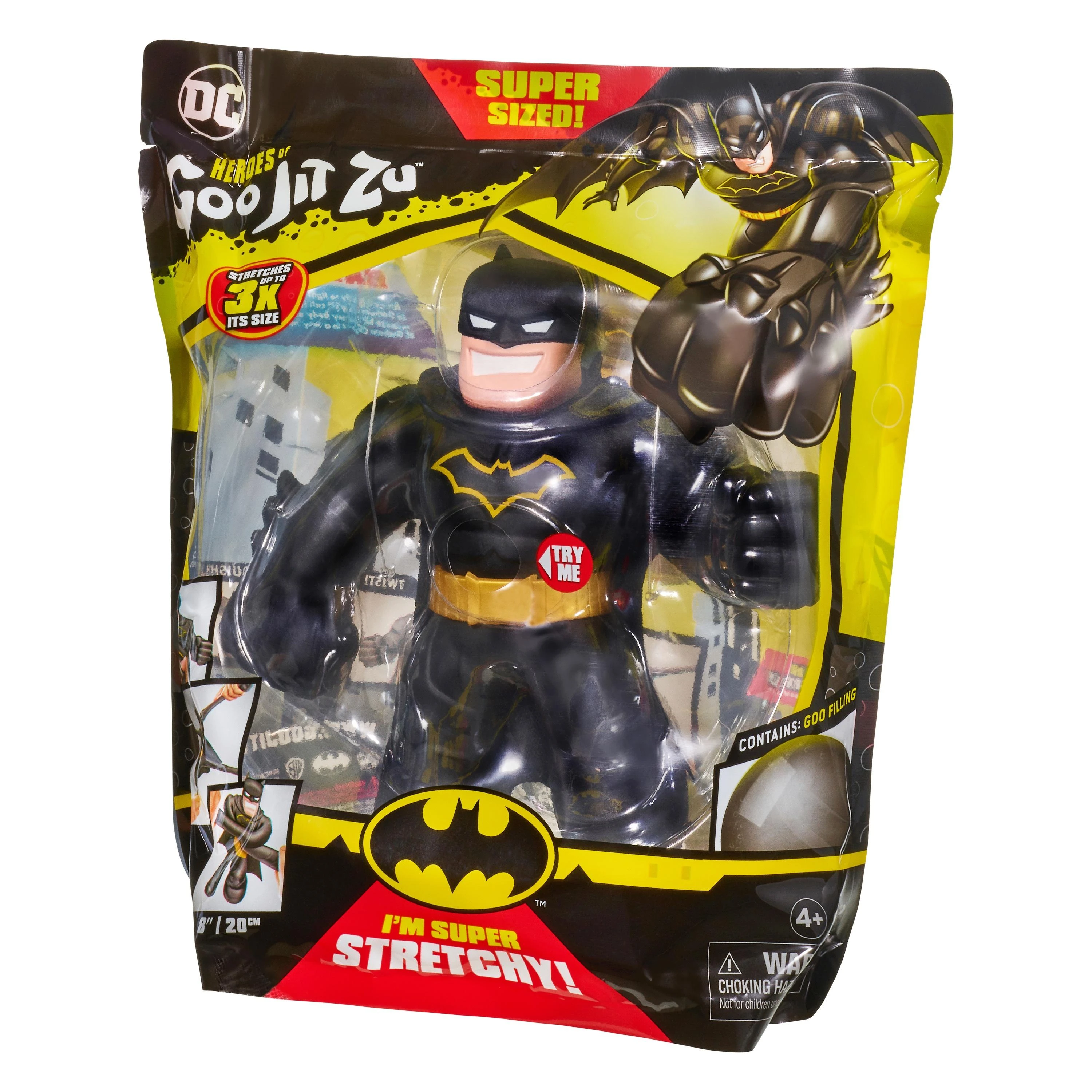 HEROES OF GOO JIT ZU DC Didelė Betmeno figūrėlė aprašymas - Prekės nuotrauka
