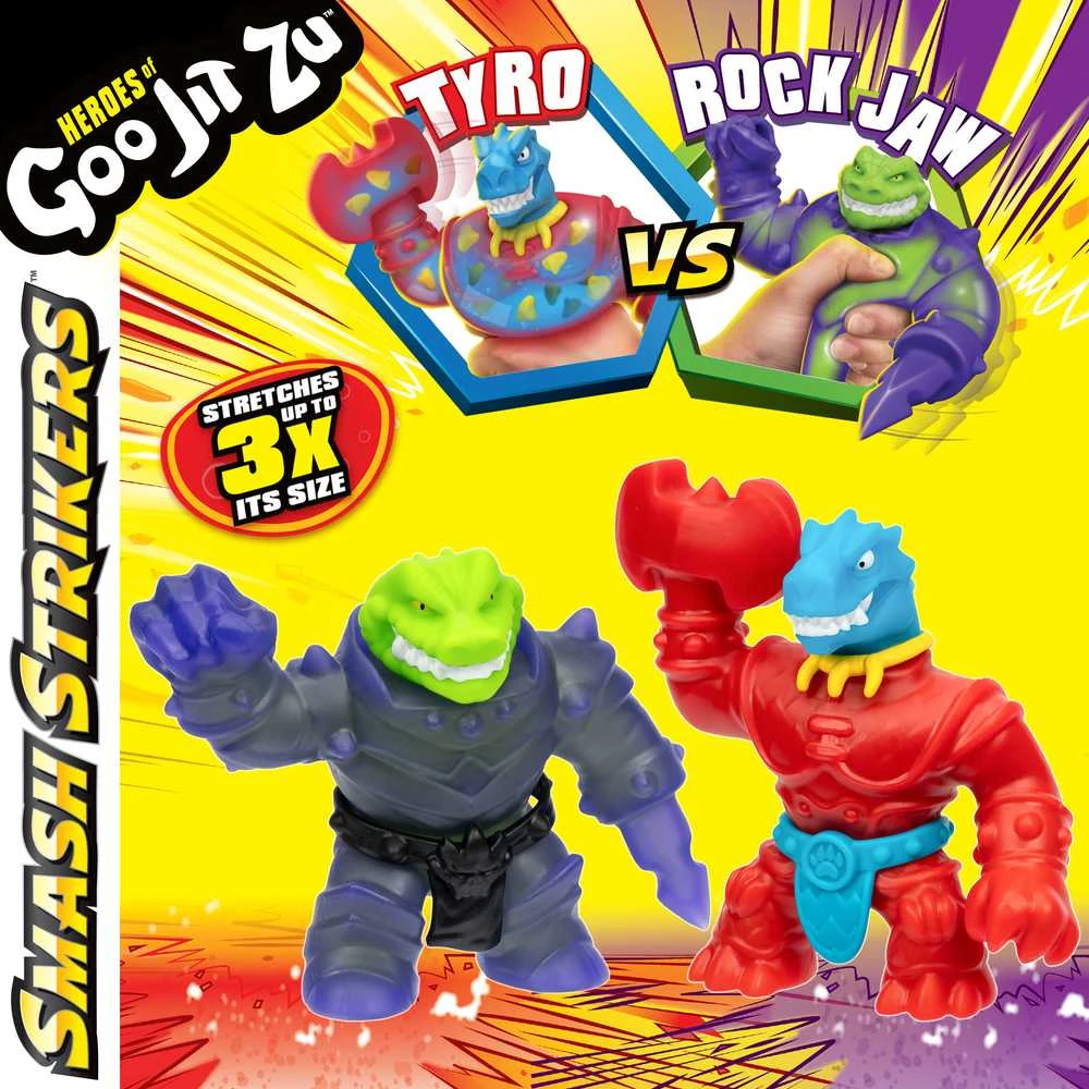 GOO JIT ZU HEROES OF Figūrėlės „Smash Strikers“, 2 vnt.