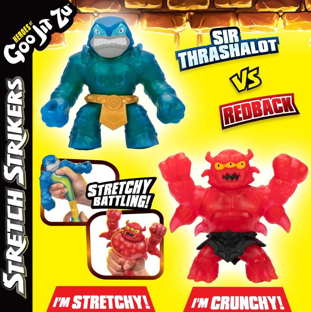 GOO JIT ZU HEROES OF Figūrėlės „Stretch Strikers“, 2 vnt.