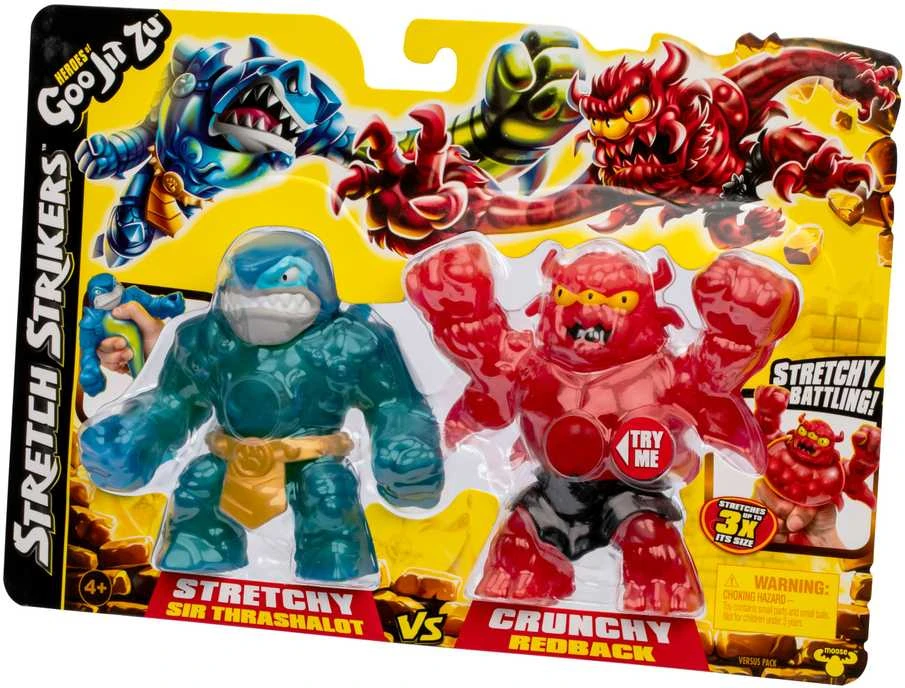 GOO JIT ZU HEROES OF Figūrėlės „Stretch Strikers“, 2 vnt.