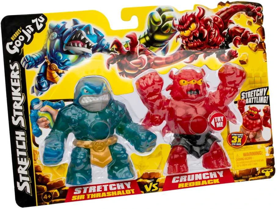 GOO JIT ZU HEROES OF Figūrėlės „Stretch Strikers“, 2 vnt.