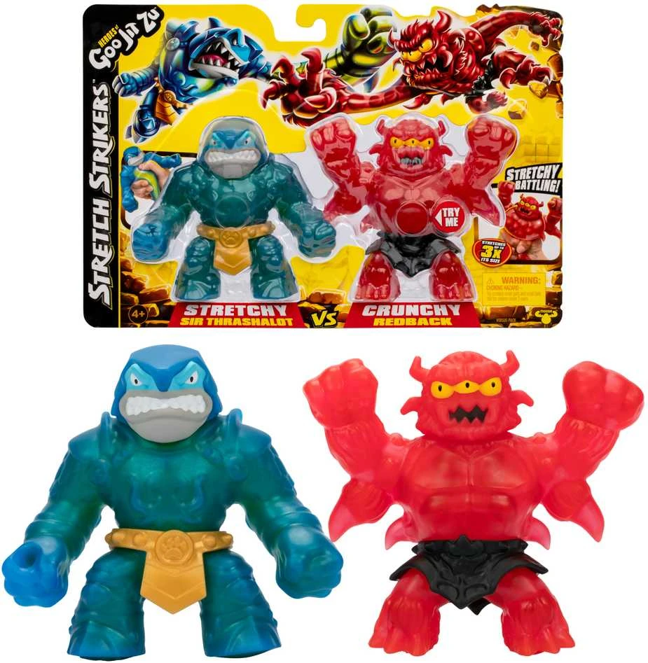 GOO JIT ZU HEROES OF Figūrėlės „Stretch Strikers“, 2 vnt.
