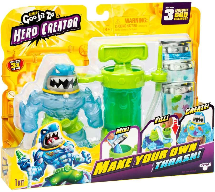 GOO JIT ZU HEROES OF Rinkinys „Susikurk herojų“