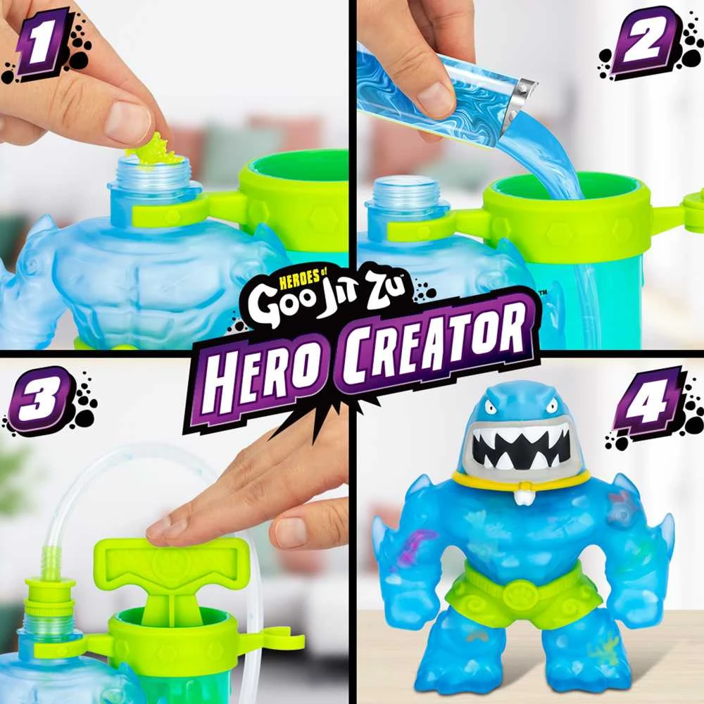 GOO JIT ZU HEROES OF Rinkinys „Susikurk herojų“