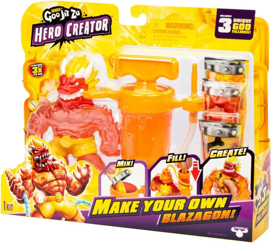 GOO JIT ZU HEROES OF Rinkinys „Susikurk herojų“
