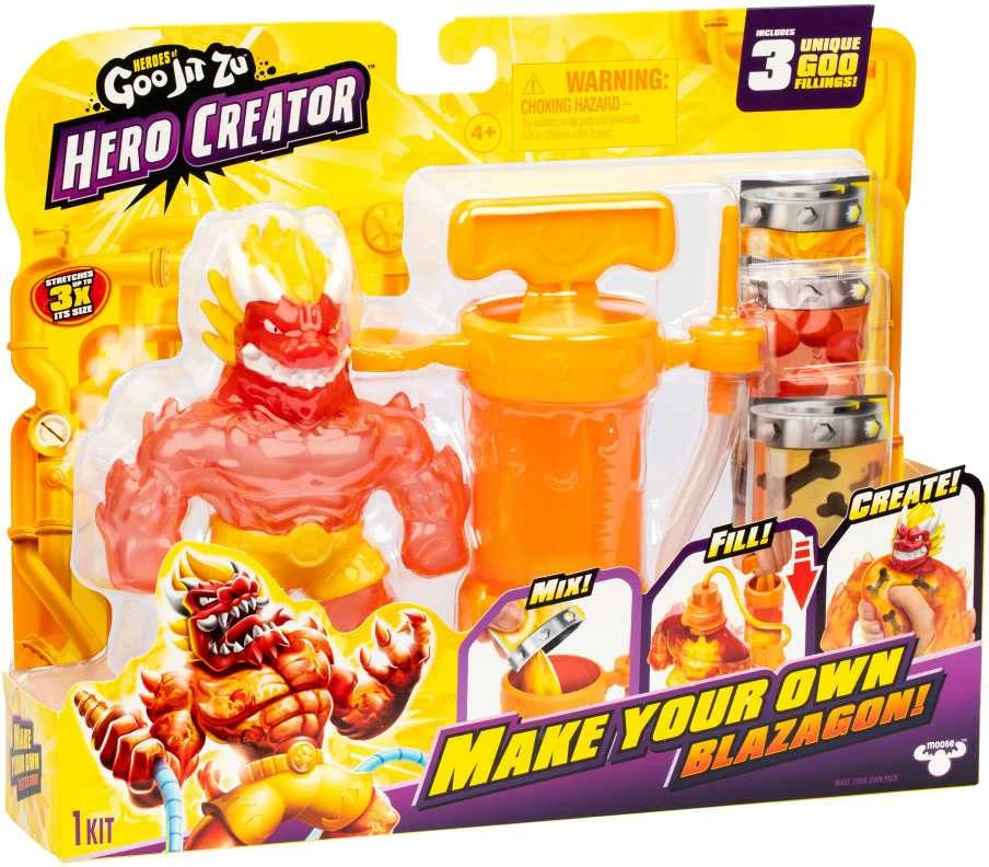 GOO JIT ZU HEROES OF Rinkinys „Susikurk herojų“