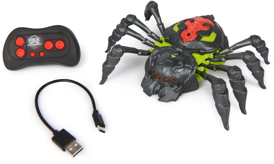 HEX BOTS Interaktyvus sienomis laipiojantis voras