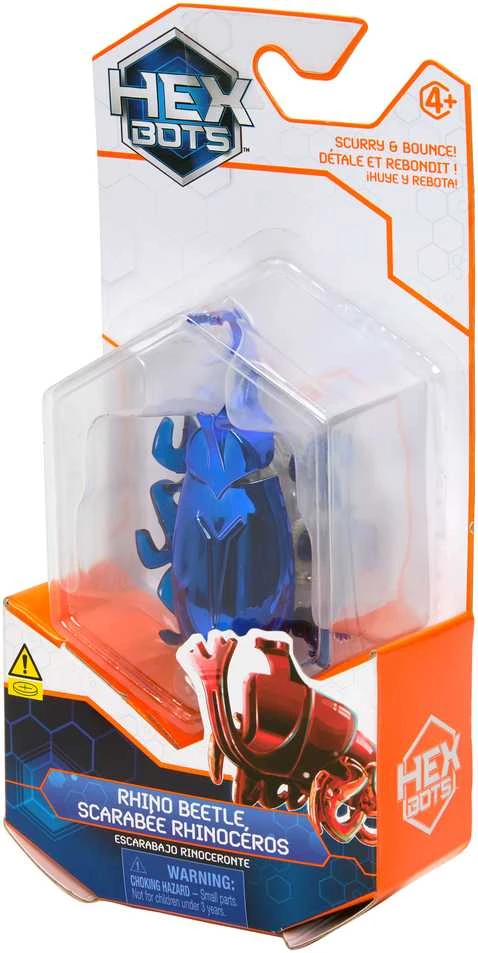 HEX BOTS Interaktyvus vabalas raganosis