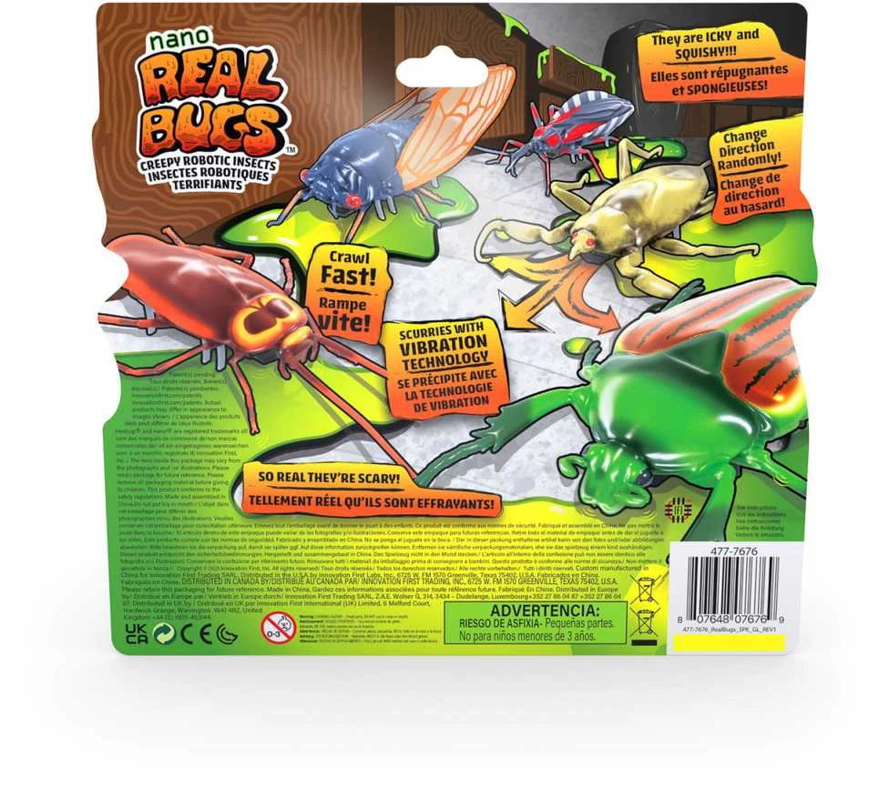 HEXBUG Interaktyvūs nano gyviai, 5 vnt.