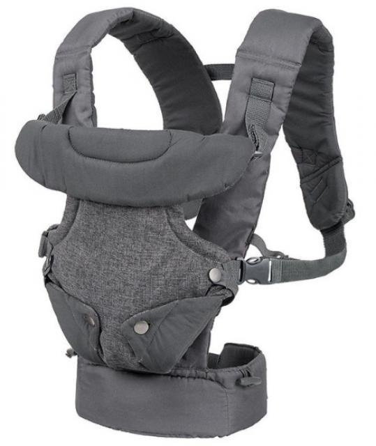Infantino kūdikio nešioklė Flip 4 viename su ergonomine sėdyne, 3,6–14,5kg, 200183-03