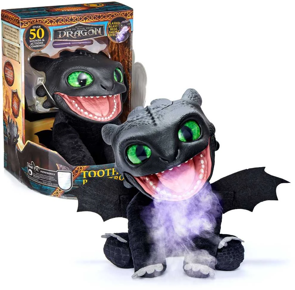 Real Fx Interaktyvus žaislas - "HOW TO TRAIN YOUR DRAGON" kolekcijos slibinas "Bedantis"