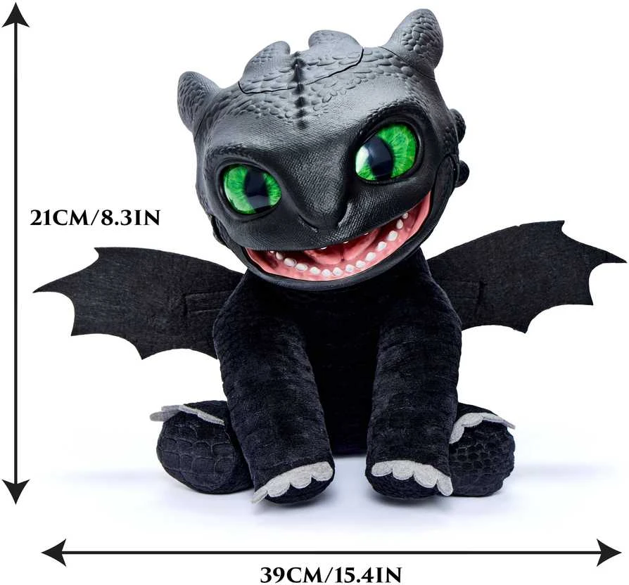 Real Fx Interaktyvus žaislas - "HOW TO TRAIN YOUR DRAGON" kolekcijos slibinas "Bedantis"