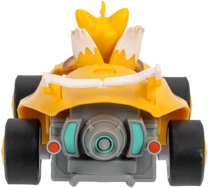 JAKKS SONIC Inercinis automobilis ir figūrėlė, 6,5 cm