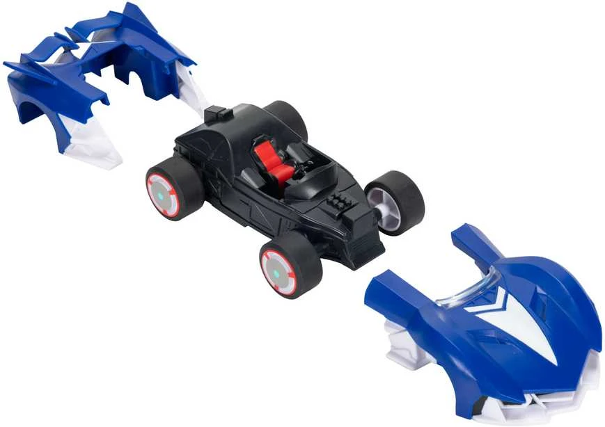 JAKKS SONIC Inercinis automobilis ir figūrėlė, 6,5 cm