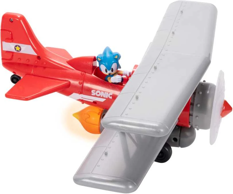 JAKKS SONIC Lėktuvas su figūrėlė „Tornado“