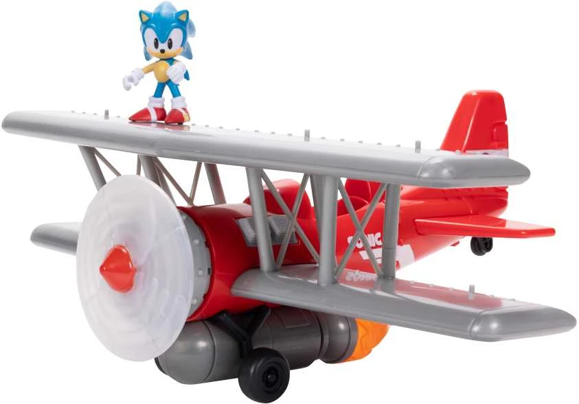 JAKKS SONIC Lėktuvas su figūrėlė „Tornado“