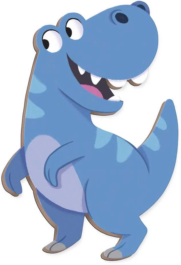 Janod Magnetinė knygelė „Dinozaurai“