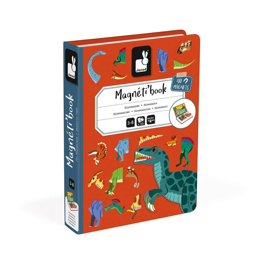 Janod Magnetibook dinozaurai