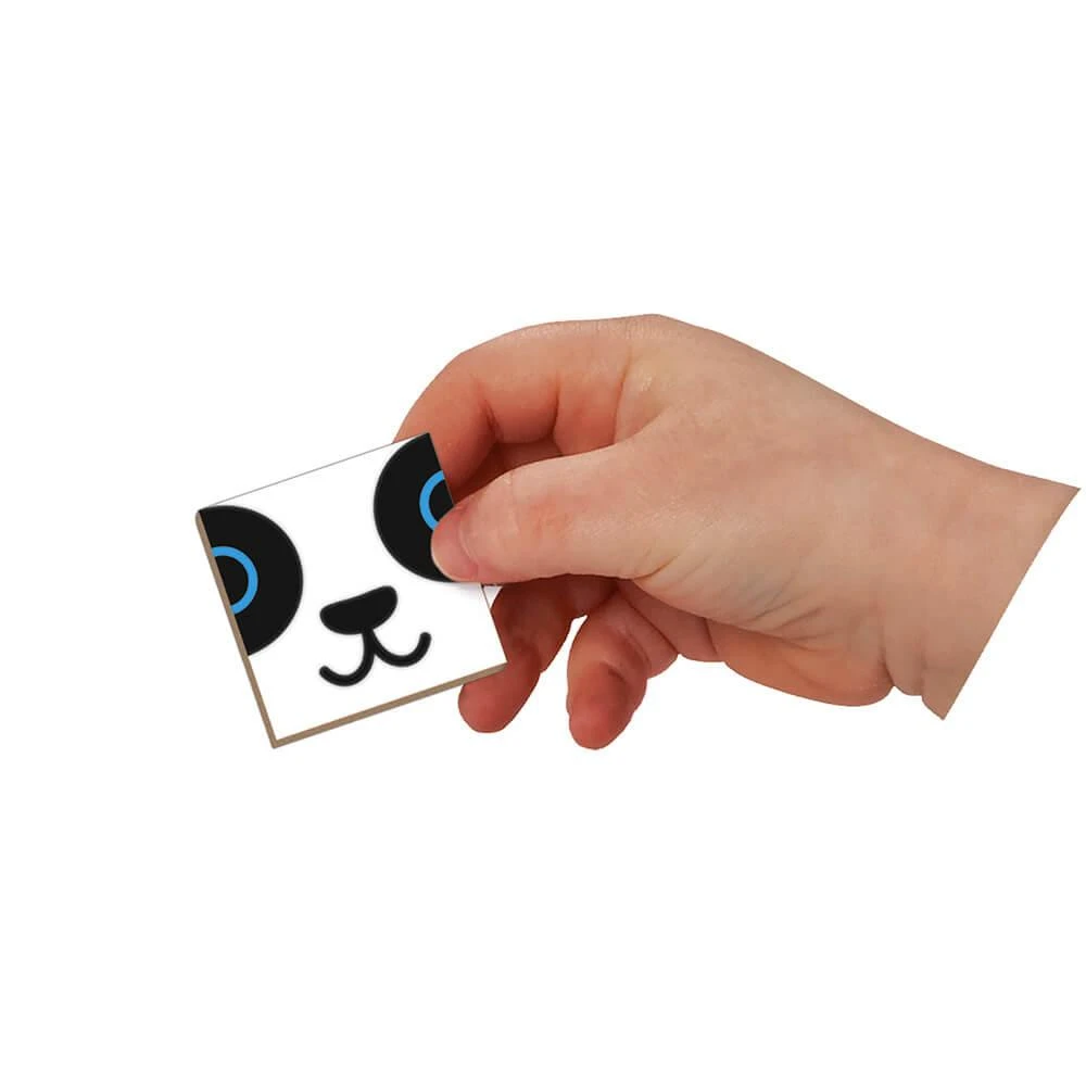 Janod Magnetibook gyvūnų dėlionės