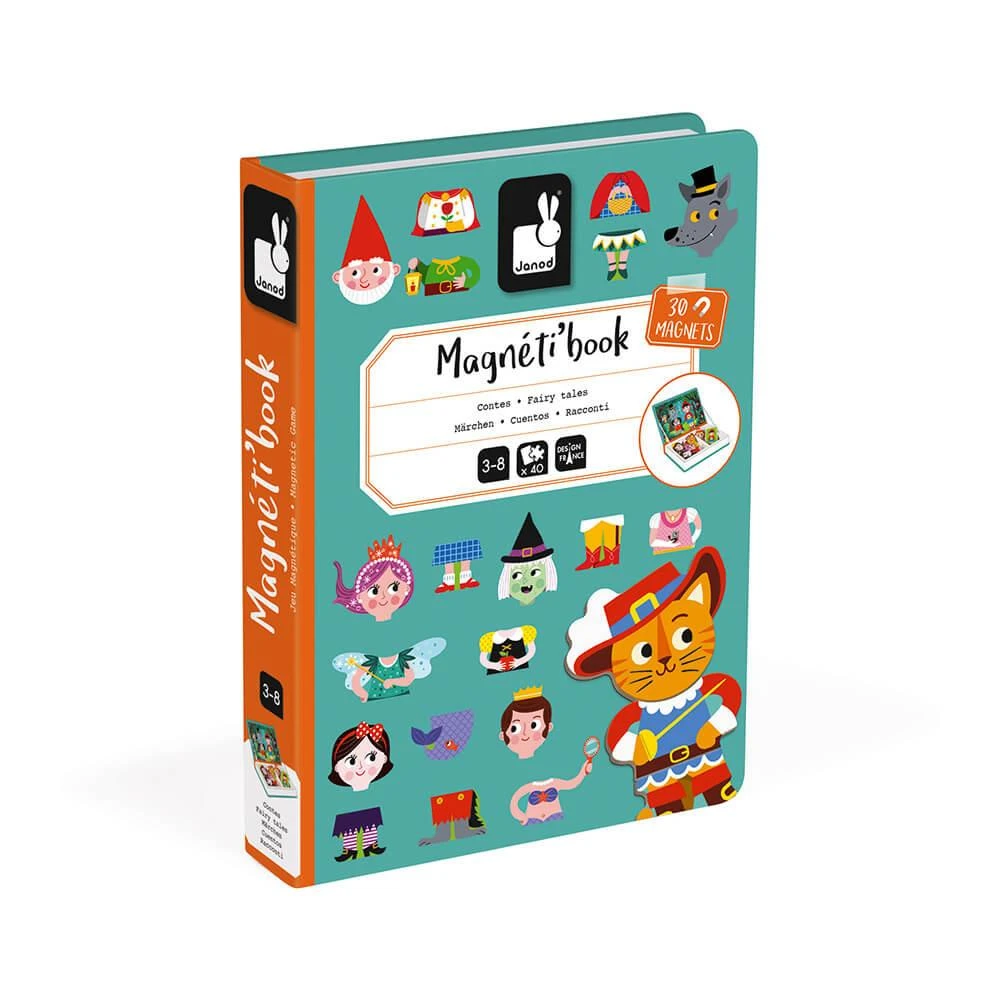 Dėlionė Janod Magnetibook Pasakų pasaulis