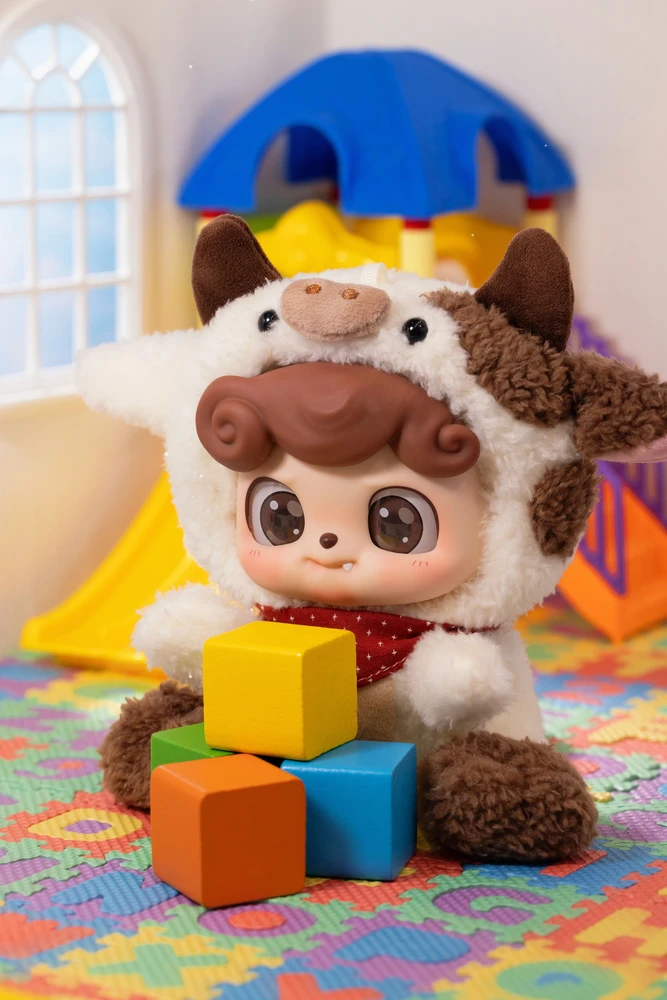 JOTOYS Q.KID Minkštasis žaislas-siurprizas - Animal Preschool