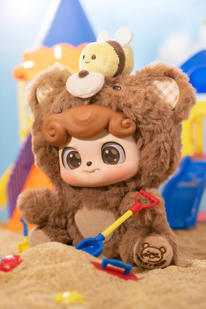 JOTOYS Q.KID Minkštasis žaislas-siurprizas - Animal Preschool