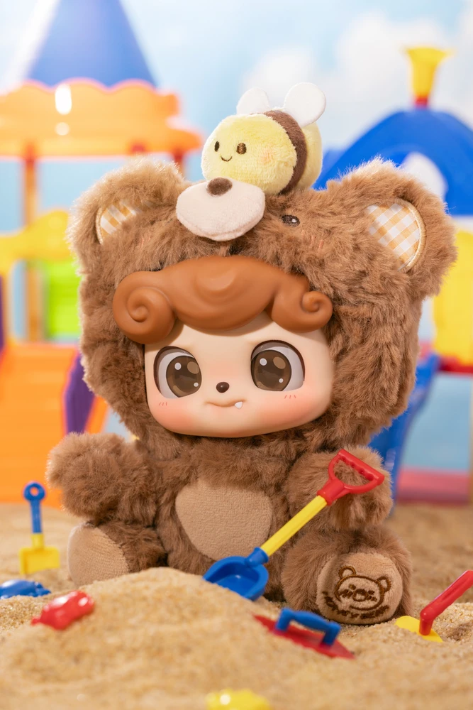 JOTOYS Q.KID Minkštasis žaislas-siurprizas - Animal Preschool