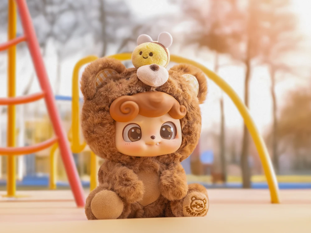 JOTOYS Q.KID Minkštasis žaislas-siurprizas - Animal Preschool