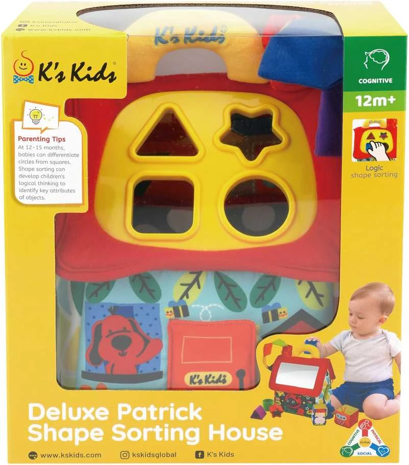 K's Kids K´s KIDS KSKIDS Formelių rūšiavimo namelis