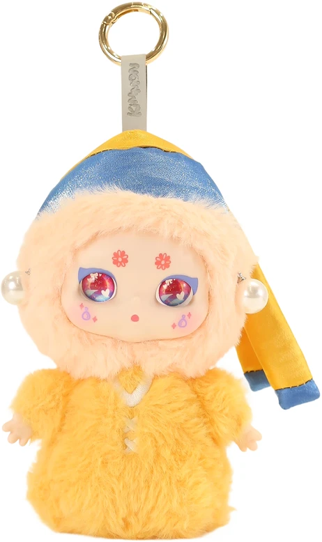 TM Toys KIMMON Pliušinis raktų pakabutis "Explore Famous Paintings", 17 cm