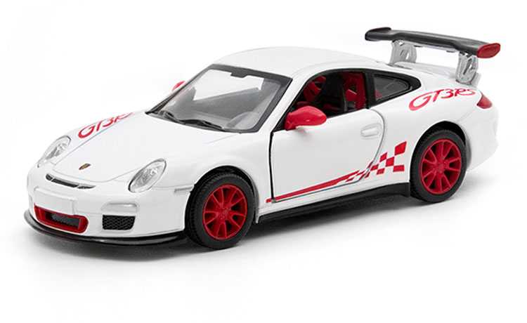 KINSMART Automobilis 2010 Porsche 911 GST RS, 1:36