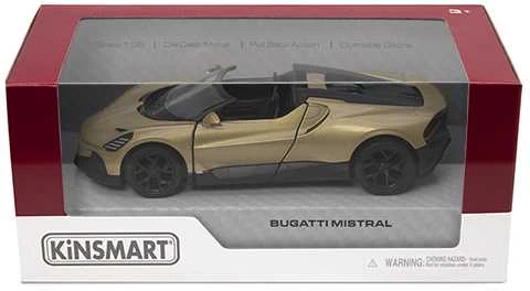 KINSMART Automobilis Bugatti Mistral, 1:36