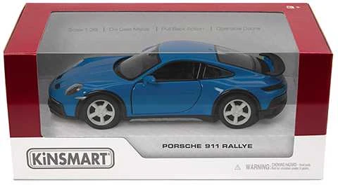 KINSMART Automobilis Porsche 911 Rallye, 1:36