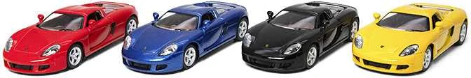 KINSMART Automobilis Porsche Carrera GT, 1:36