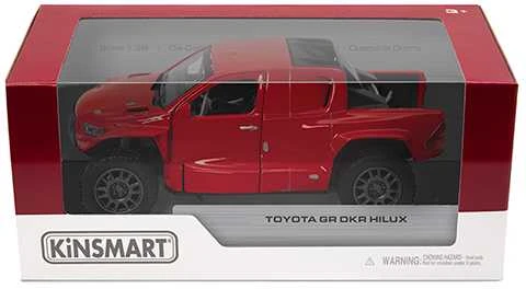 KINSMART Automobilis Toyota GR DKR Hilux, 1:36