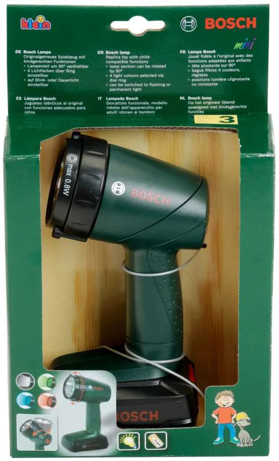 Klein Bosch LED šarnyrinė lempa