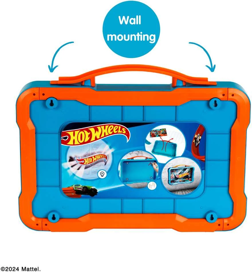KLEIN HOT WHEELS Kolekcijų vitrina su apšvietimu