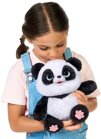 LITTLE LIVE PETS Interaktyvus pliušinis pandos mažylis, 25 cm