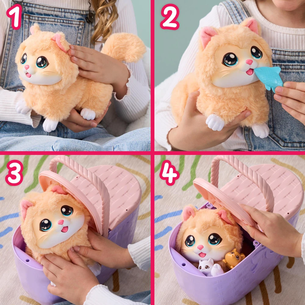 LITTLE LIVE PETS Interaktyvus rinkinys „Mama Surprise Kitty“