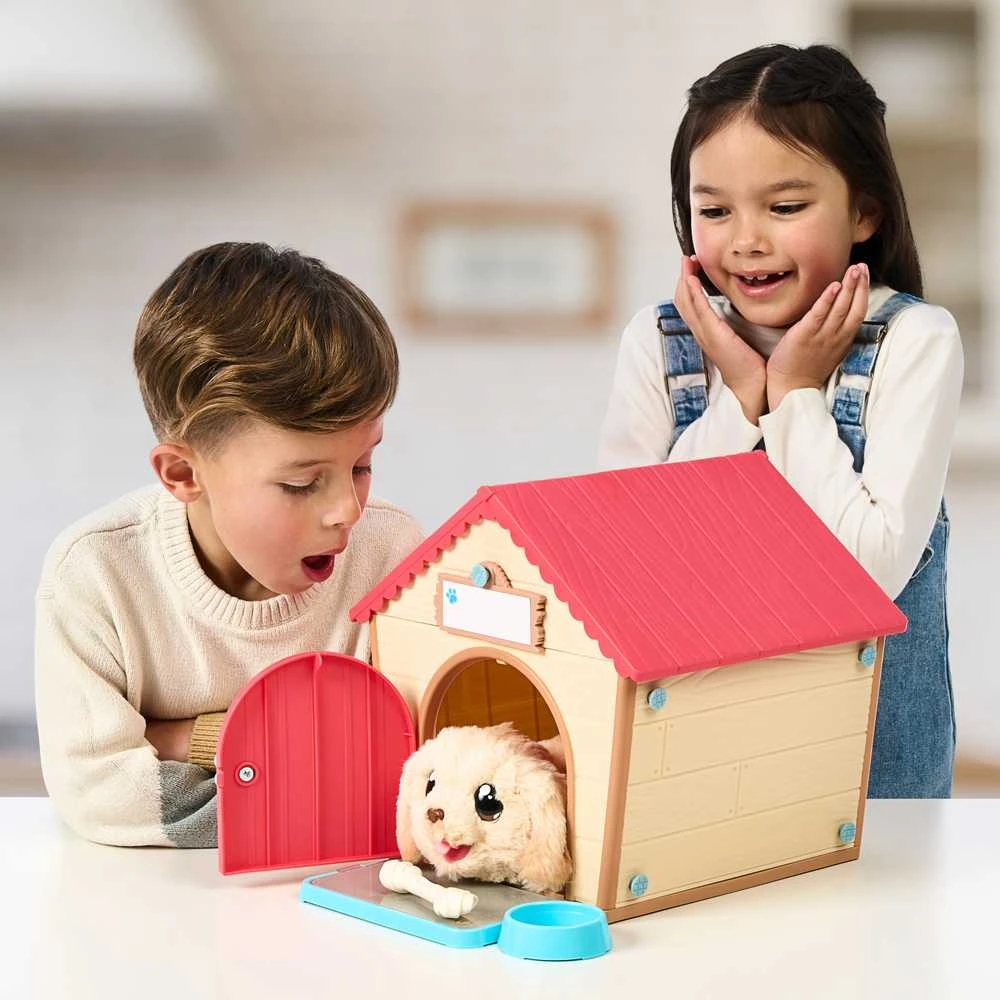 LITTLE LIVE PETS Interaktyvus rinkinys „Šuniuko namelis“ aprašymas - Prekės nuotrauka